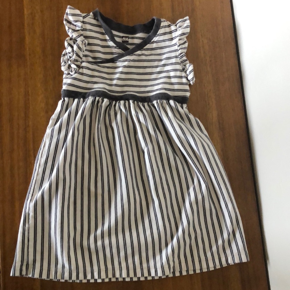 Striped cotton play dress